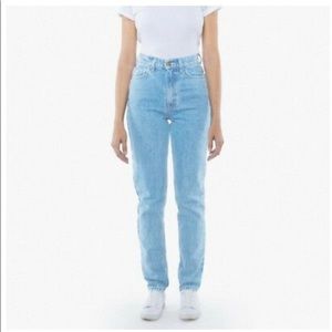 American apparel mom jeans